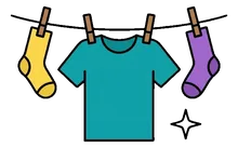 Hang laundry